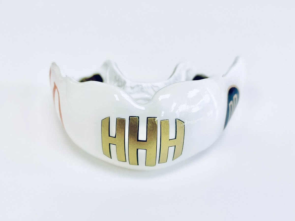 self fit white mouth guard